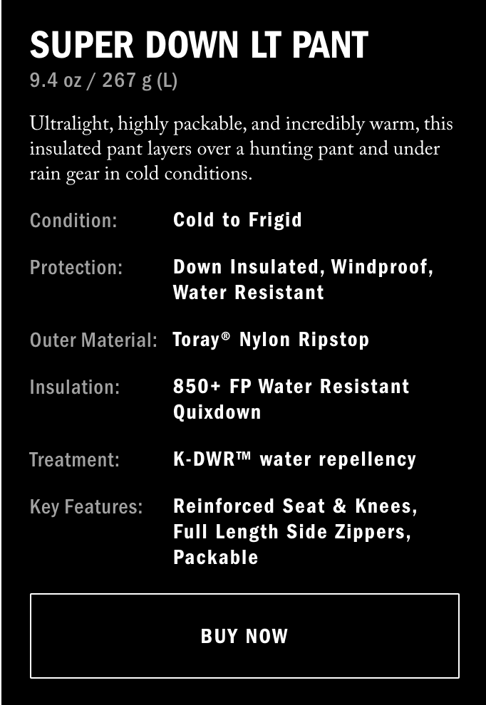 kuiu super down lt pant best price